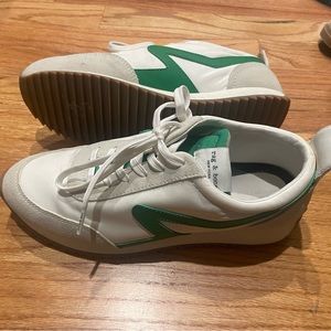 Rag and Bone Retro Runner Sneaker green+white 39.5